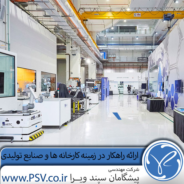 ارائه راهکار در زمینه کارخانه ها و صنایع تولیدی